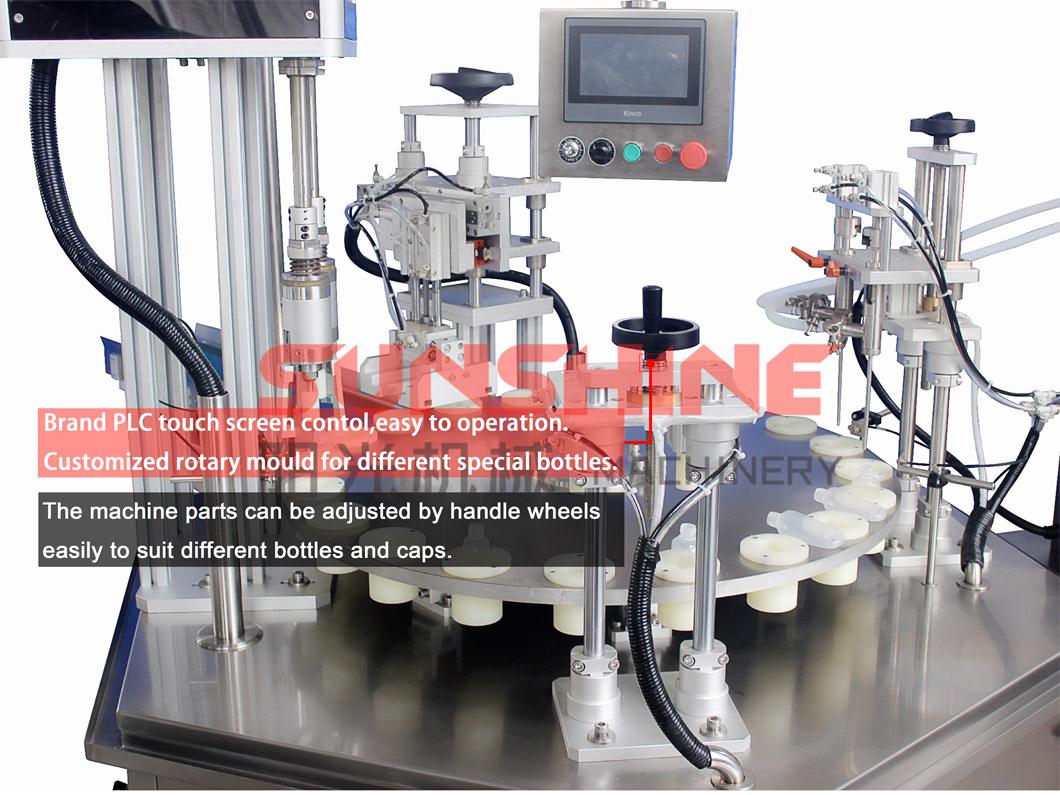 The introduction of Automatic filling and capping machine