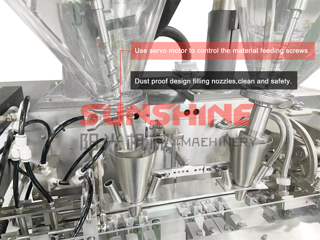 horizontal packing machine Product appearance