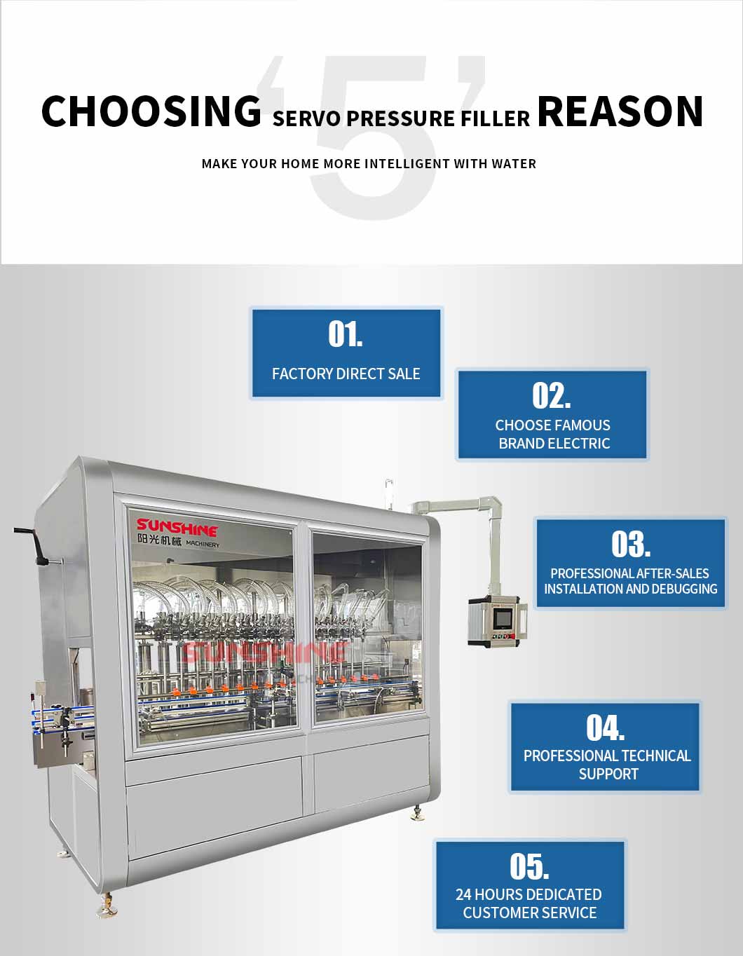 Advantages of the Lotion filling machine