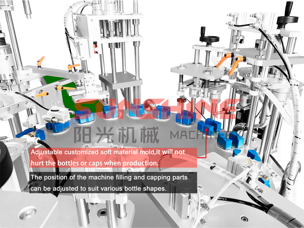 Advantages of the Automatic filling and capping machine
